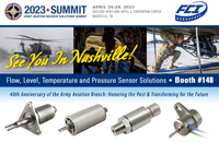 Visit FCI Aerospace at 2023 Army Aviation Mission Solutions Summit – April 26-28, 2023