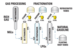 Fractionation Diagram